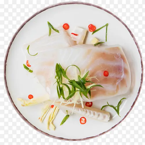 日式鳕鱼肉鳕鱼块料理海鲜生鲜美