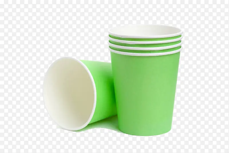 一次性绿色纸杯