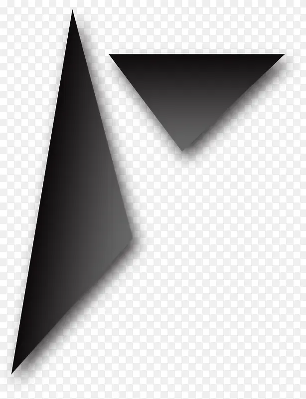 三角形，黑色三角，特效黑色三角