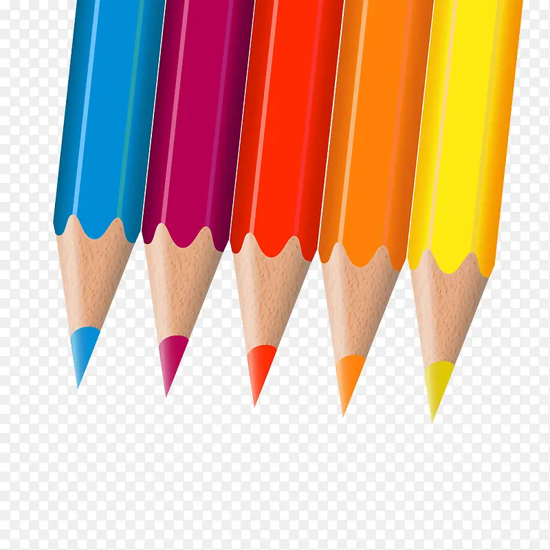 彩色铅笔学习背景
