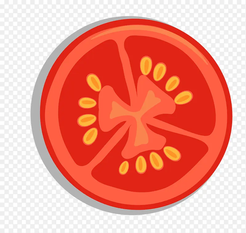 卡通番茄蔬菜