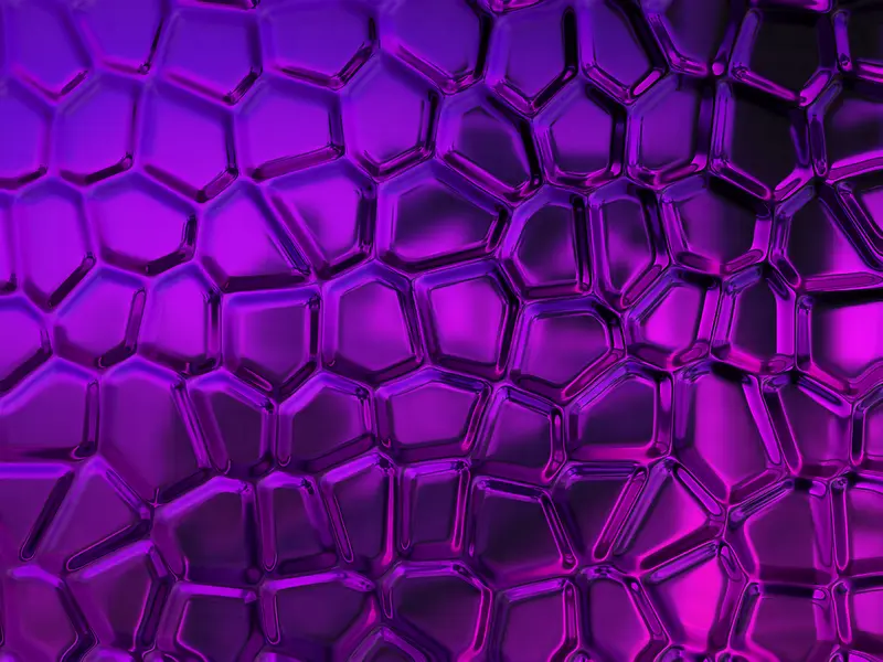 紫色立体图形背景