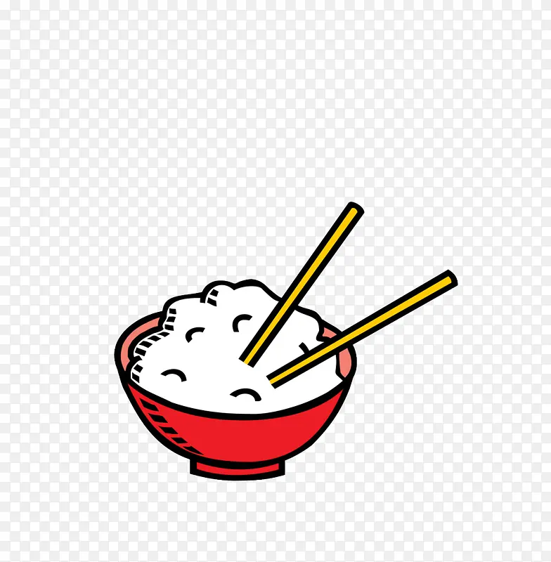 卡通米饭