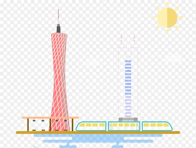 广州地标PNG图片素材下载_图片编号9514073-PNG素材网