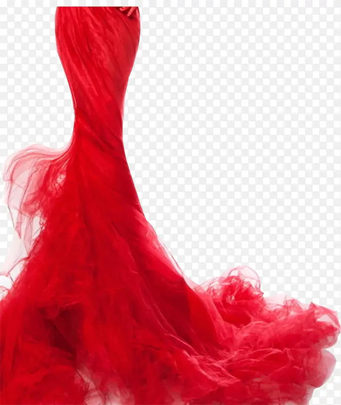 红裙尾