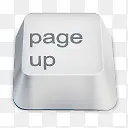 page up白色键盘按键