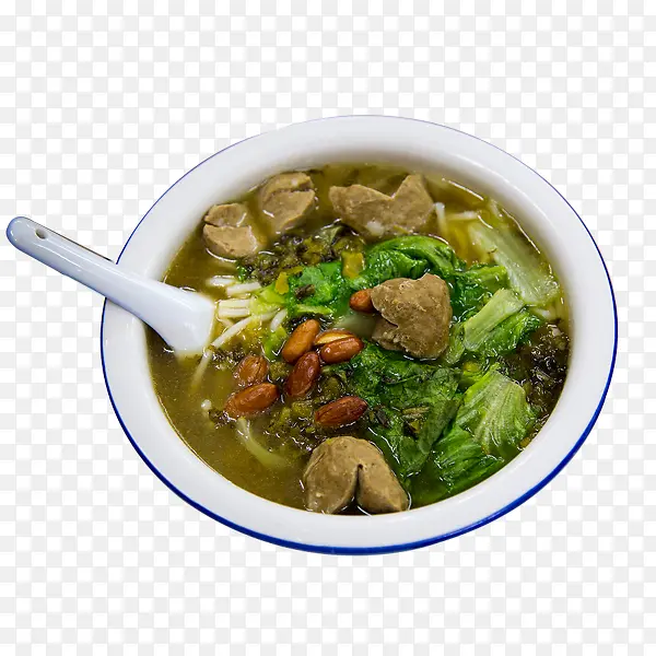 牛肉丸蔬菜汤
