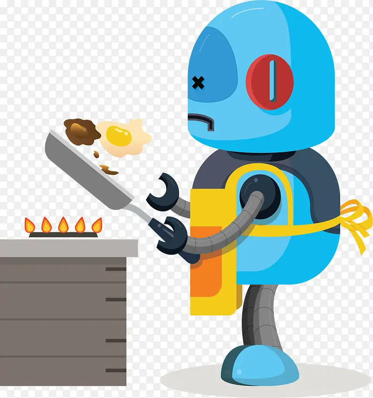 烹饪煮饭的机器人
