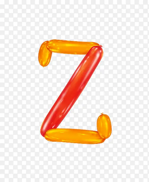 气球字母Z