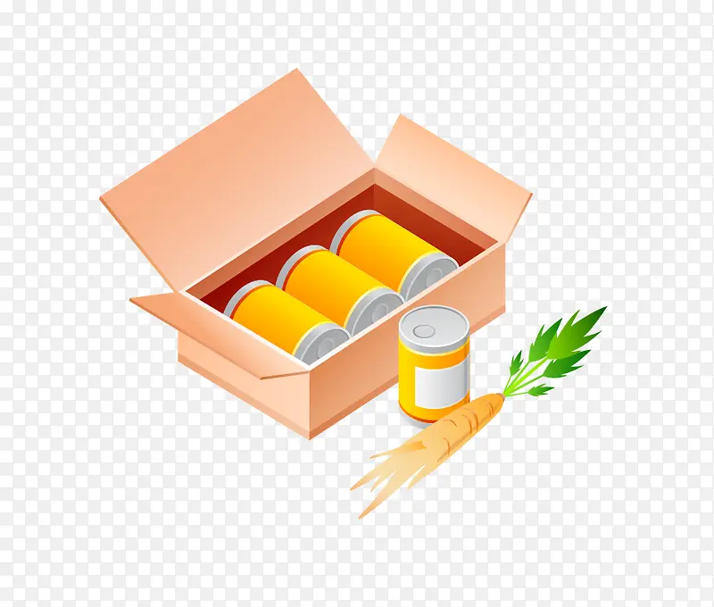 一盒的罐头PNG图片素材下载_图片编号9530451-PNG素材网