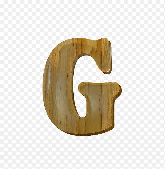 木纹字母g
