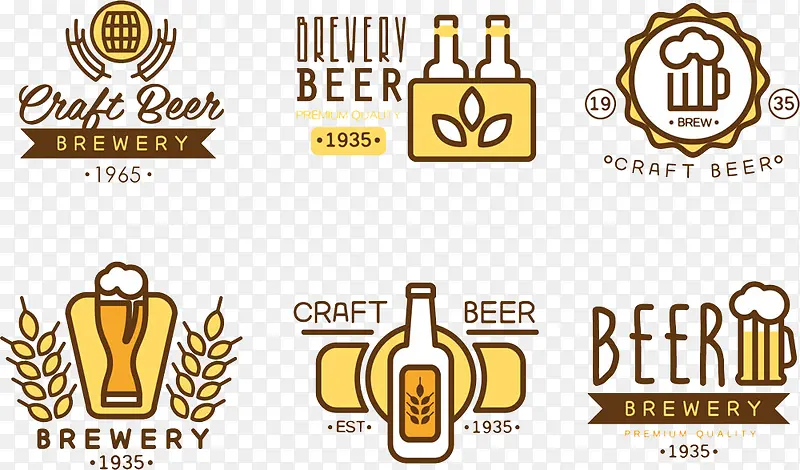 创意啤酒标志设计