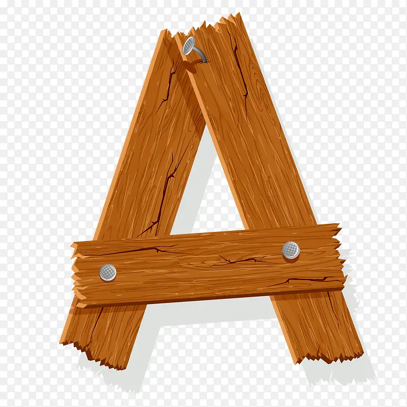 创意木制英文字母