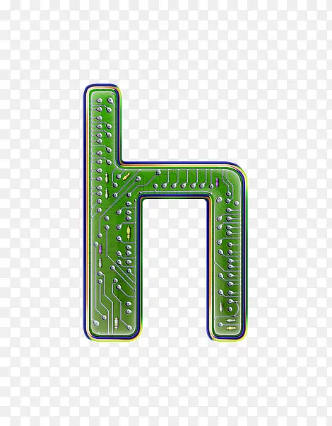 电路板字母h