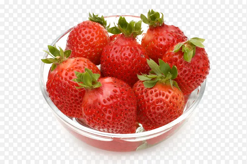 装在碗里的草莓