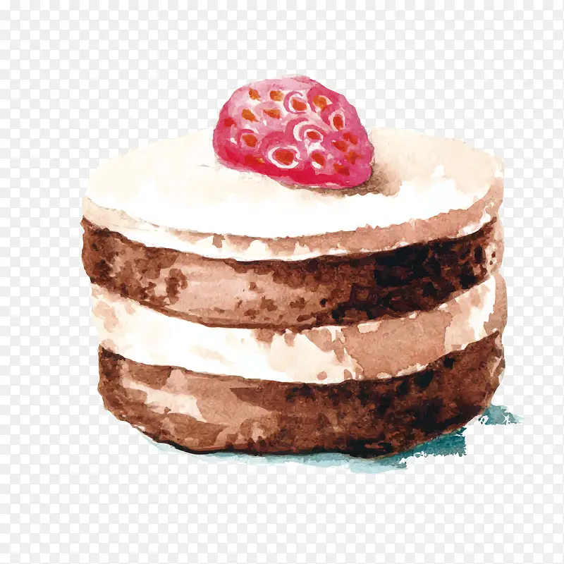卡通水果蛋糕设计
