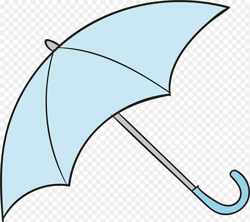 矢量图雨伞