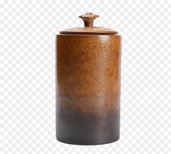 窑变陶瓷普洱密封罐