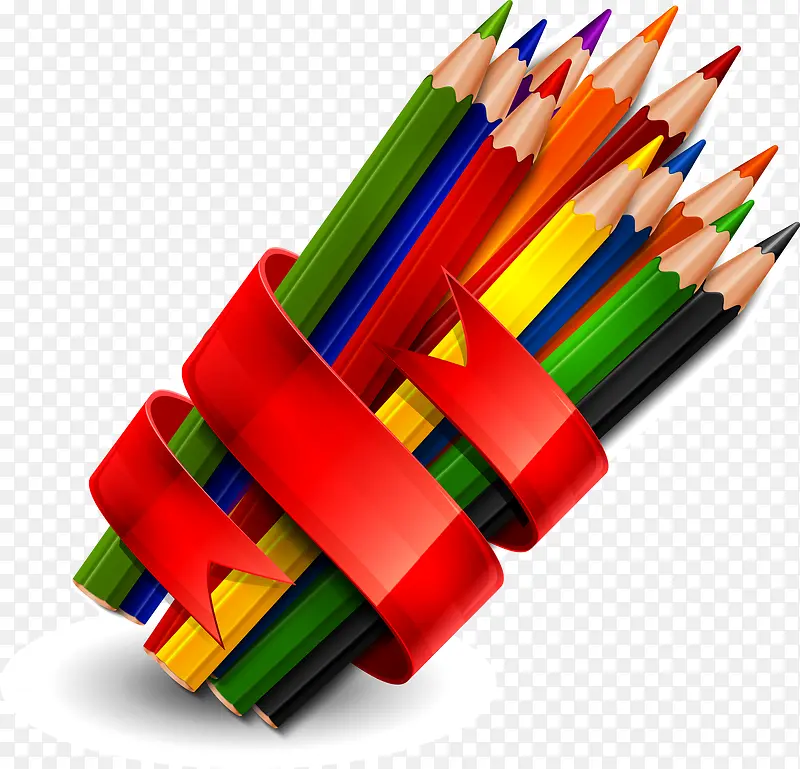 多彩铅笔