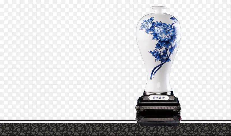 古典花瓶陶瓷