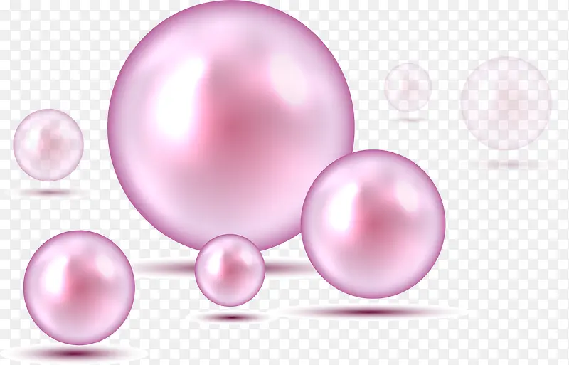 精致粉色珍珠