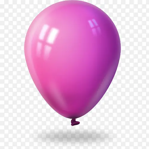 五彩缤纷气球png素材