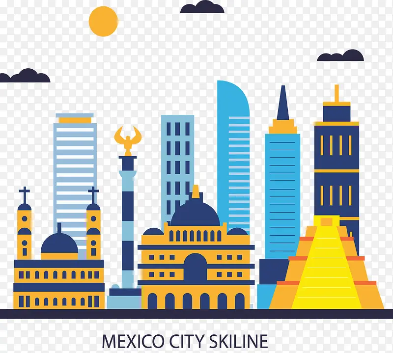 个性墨西哥旅游海报