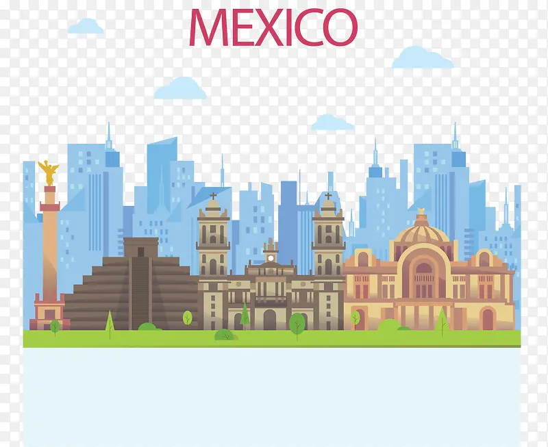 墨西哥旅游宣传海报
