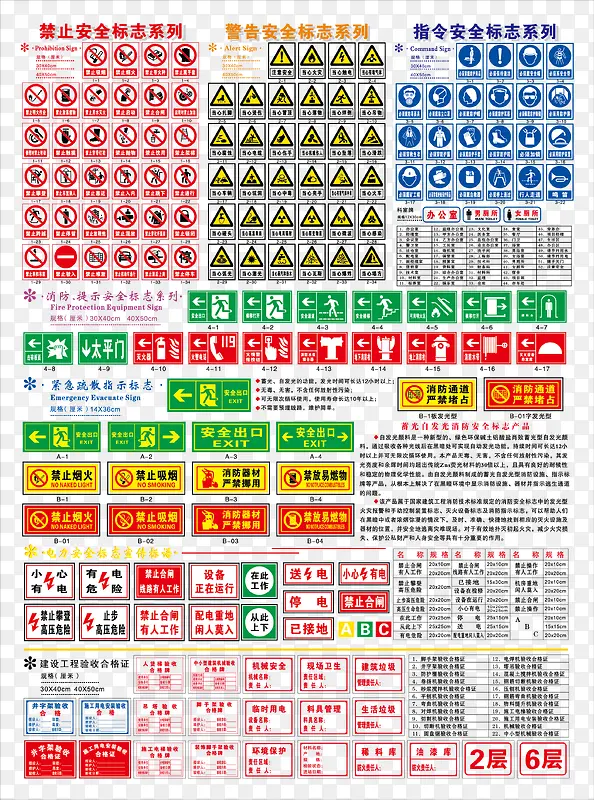 各类安全小图标矢量图