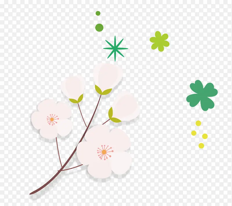 手绘花朵