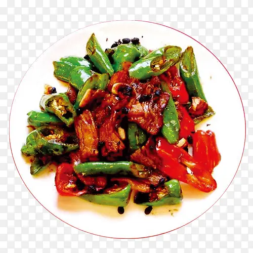 青椒爆炒鸡肉