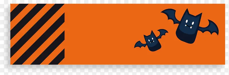 橘色蝙蝠背景