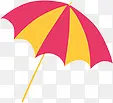 高清夏季手绘海报雨伞