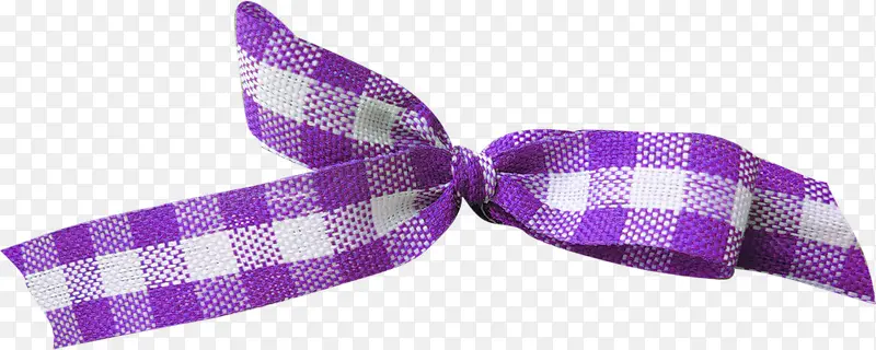 紫色的发绳