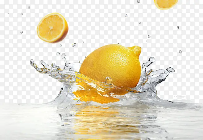 水中柠檬