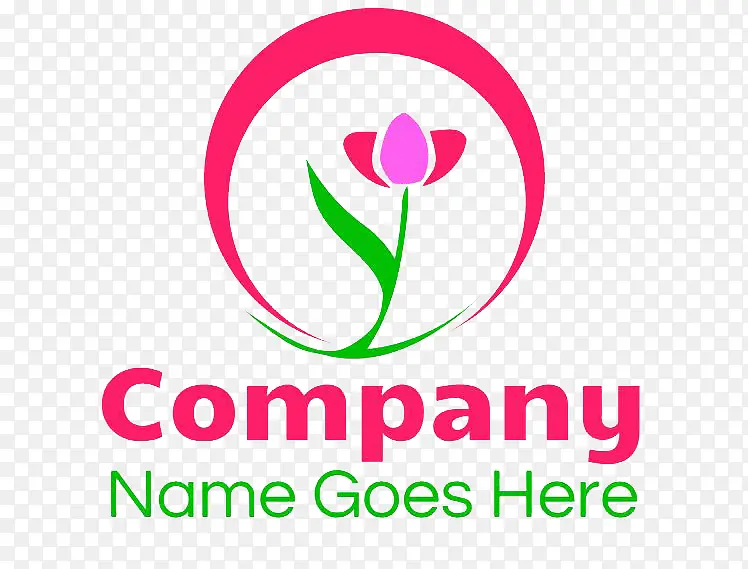 鲜花公司logo