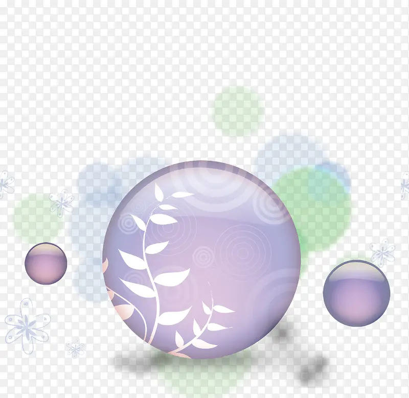 紫花球