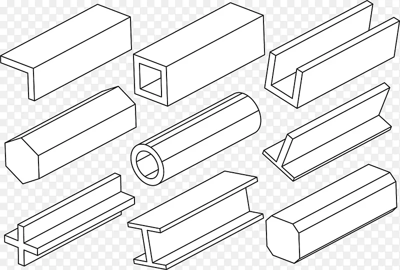 手绘建筑工具