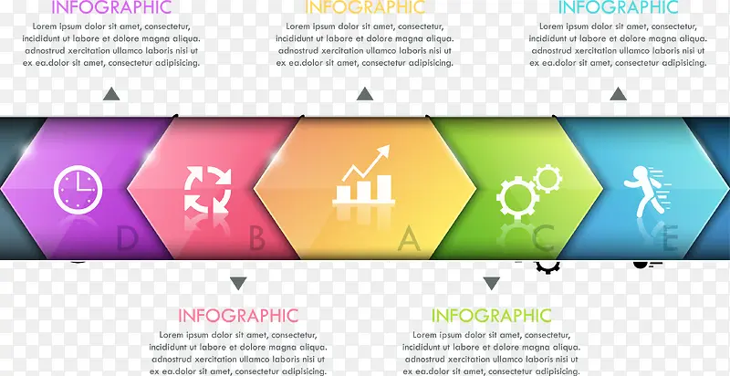 矢量信息图表模板