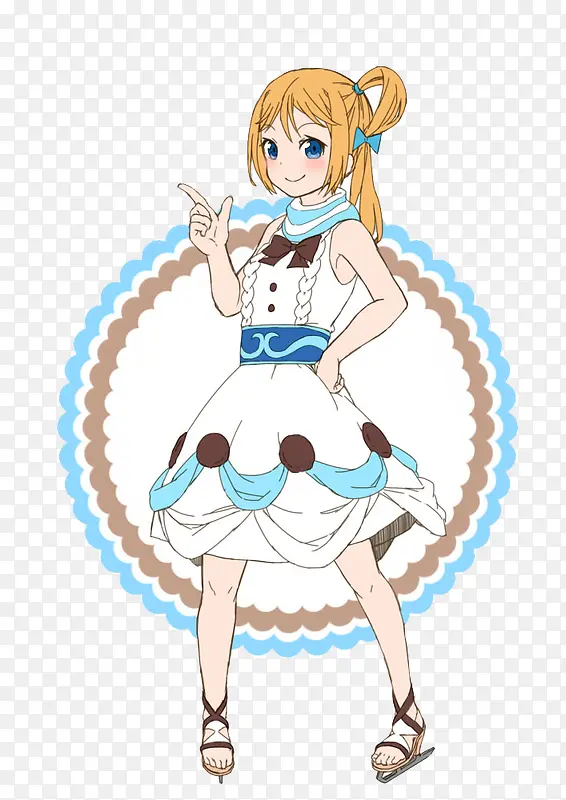 卡通美女