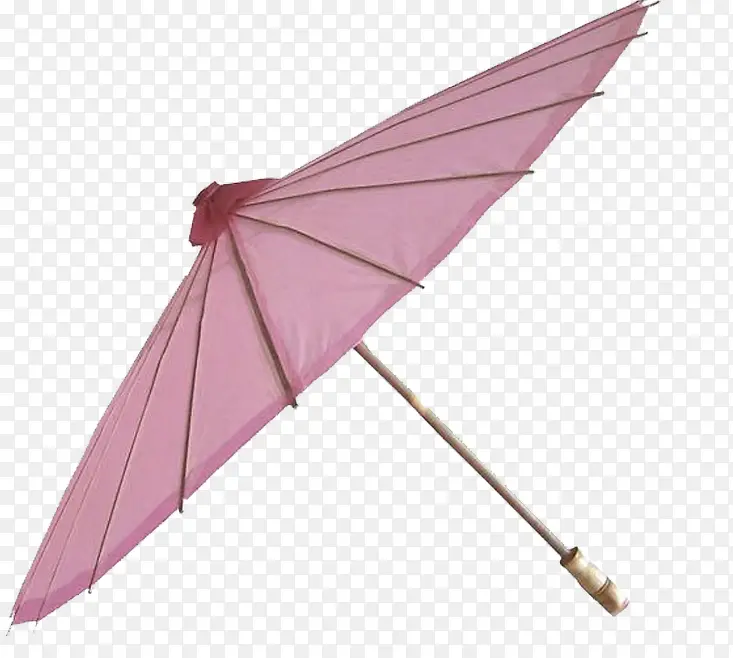 粉色古典物品纸伞