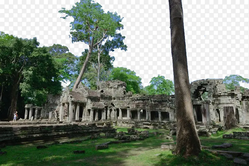 柬埔寨圣剑寺一