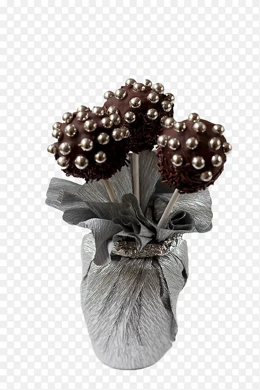 锡纸包装巧克力花卉