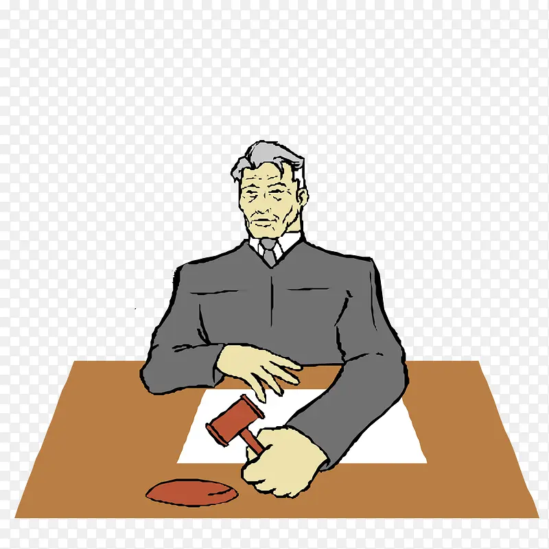 宣判的法官PNG图片素材下载_图片编号9572083-PNG素材网