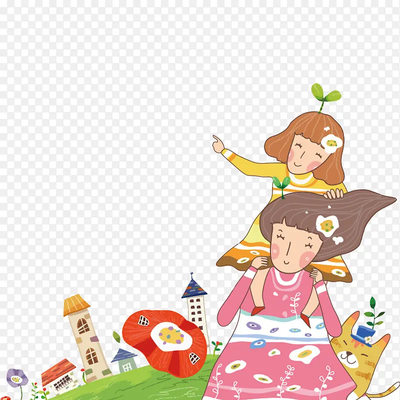 母亲和孩子