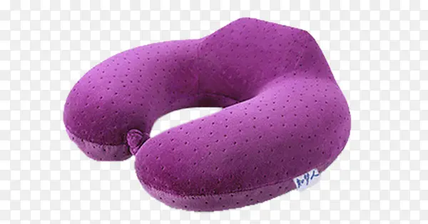 紫色u型枕
