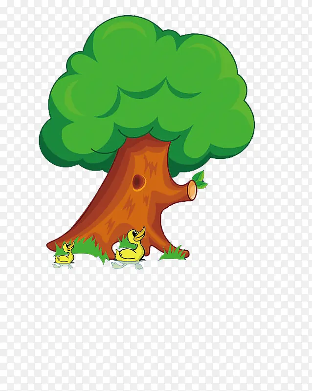 绿树装饰图