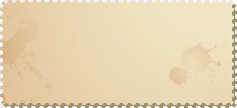 黄色花纹标签