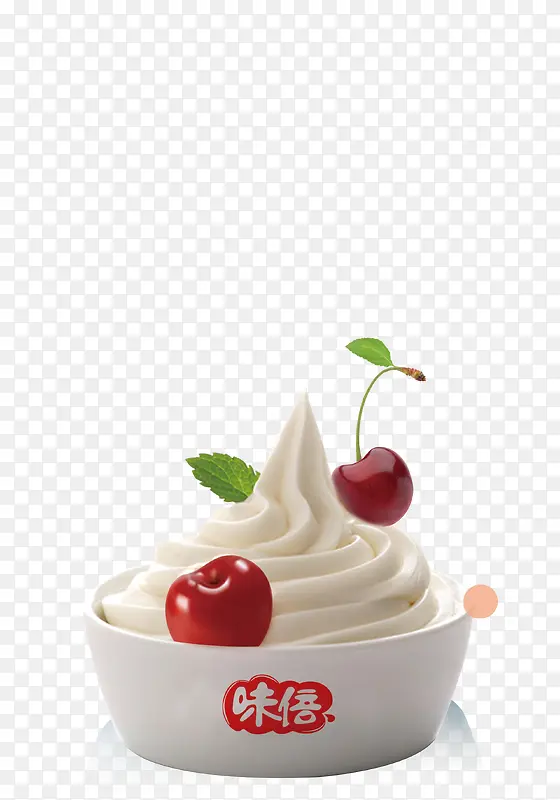 樱桃酸奶冰淇淋