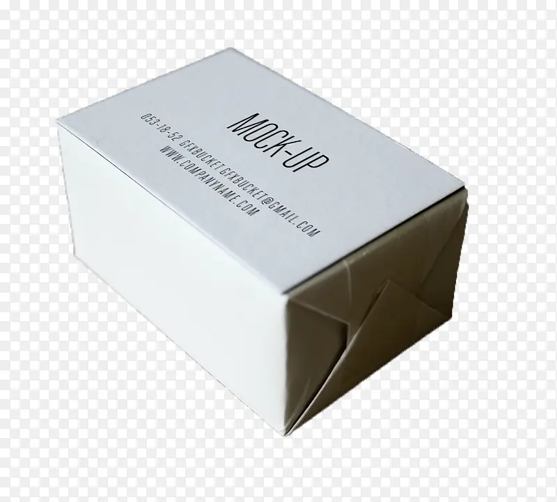 简单白色盒子